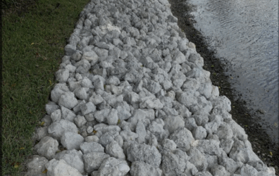 GRANITE DITCH LINING 6″-12″ SALT & PEPPER